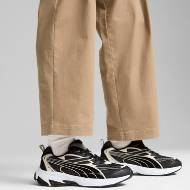  Puma Morphic Retro Erkek Siyah Spor Ayakkabı