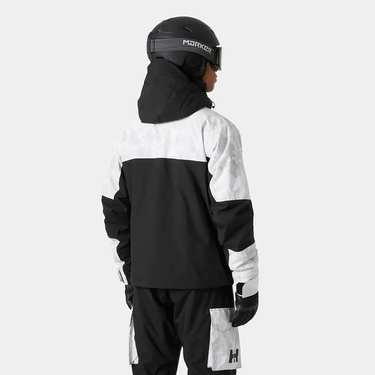  Helly Hansen ULLR D Heritage Erkek Beyaz Kayak Montu