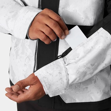  Helly Hansen ULLR D Heritage Erkek Beyaz Kayak Montu