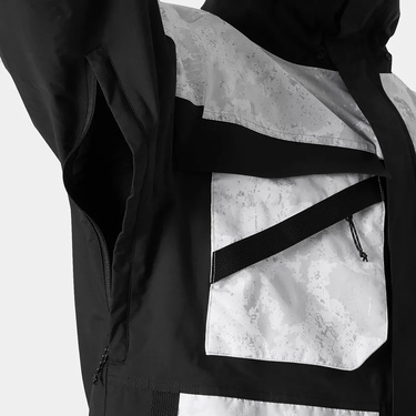  Helly Hansen ULLR D Heritage Erkek Beyaz Kayak Montu