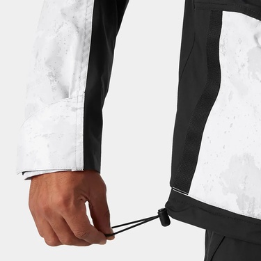  Helly Hansen ULLR D Heritage Erkek Beyaz Kayak Montu