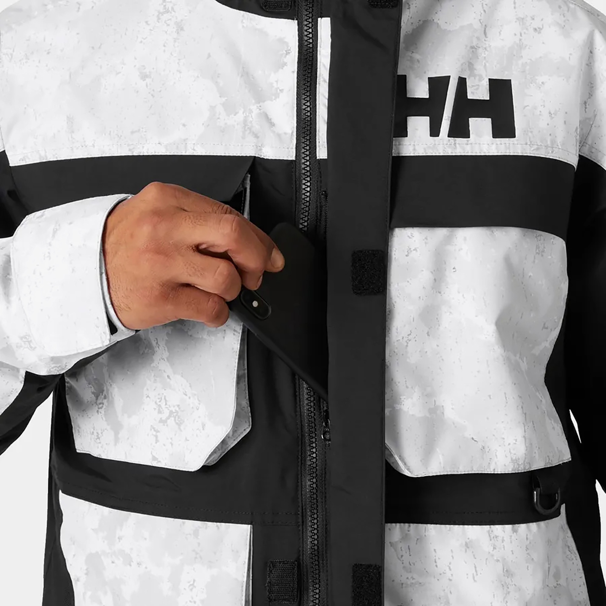 Helly Hansen ULLR D Heritage Erkek Beyaz Kayak Montu