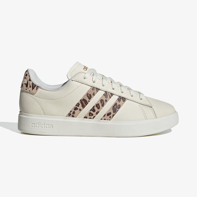  adidas Grand Court 2.0 Kadın Krem Spor Ayakkabı