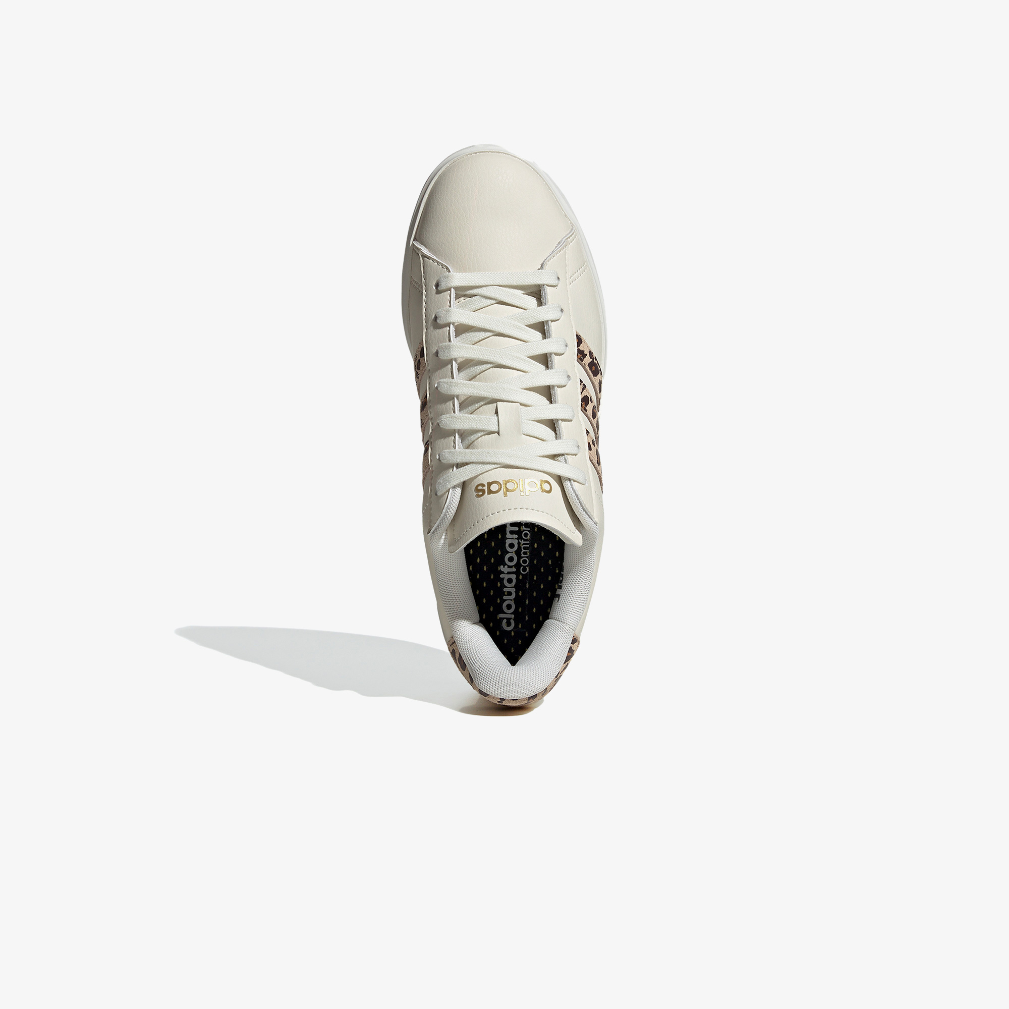 Adidas adidas Grand Court 2.0 Kadın Krem Spor Ayakkabı Sneaker | FashFed Krem - 6. görsel