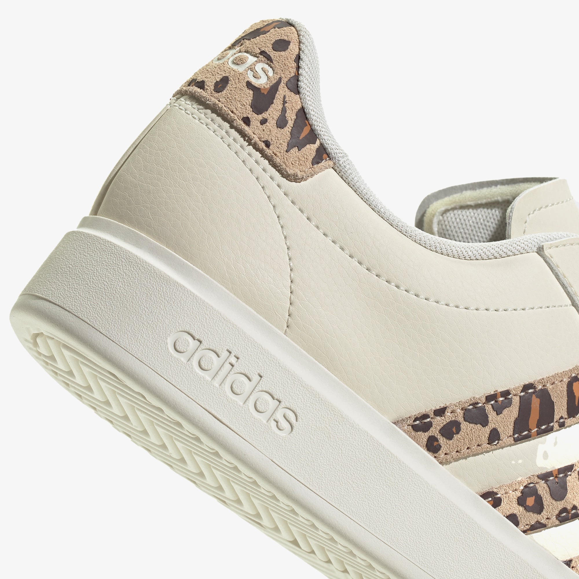 Adidas adidas Grand Court 2.0 Kadın Krem Spor Ayakkabı Sneaker | FashFed Krem - 9. görsel