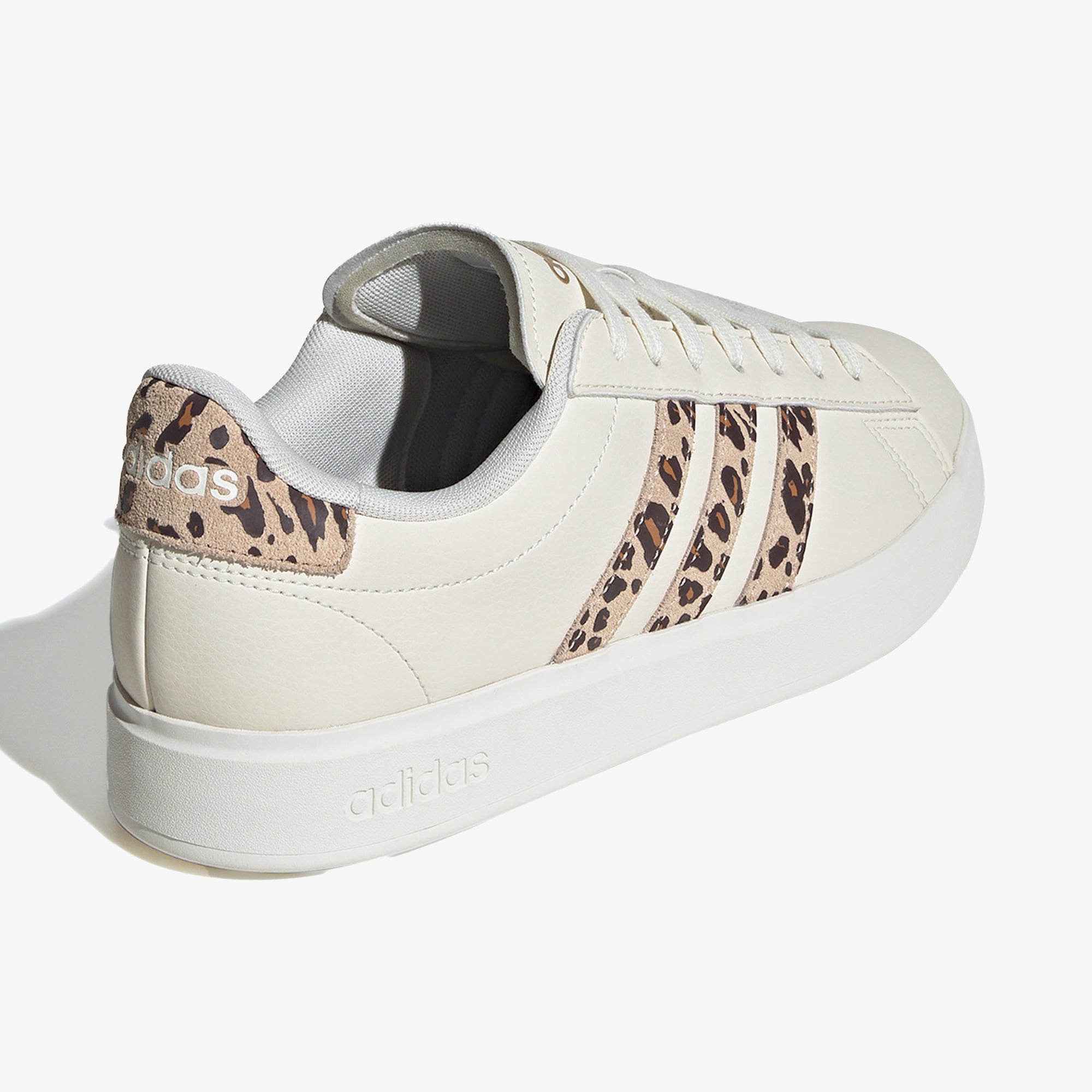 Adidas adidas Grand Court 2.0 Kadın Krem Spor Ayakkabı Sneaker | FashFed Krem - 4. görsel