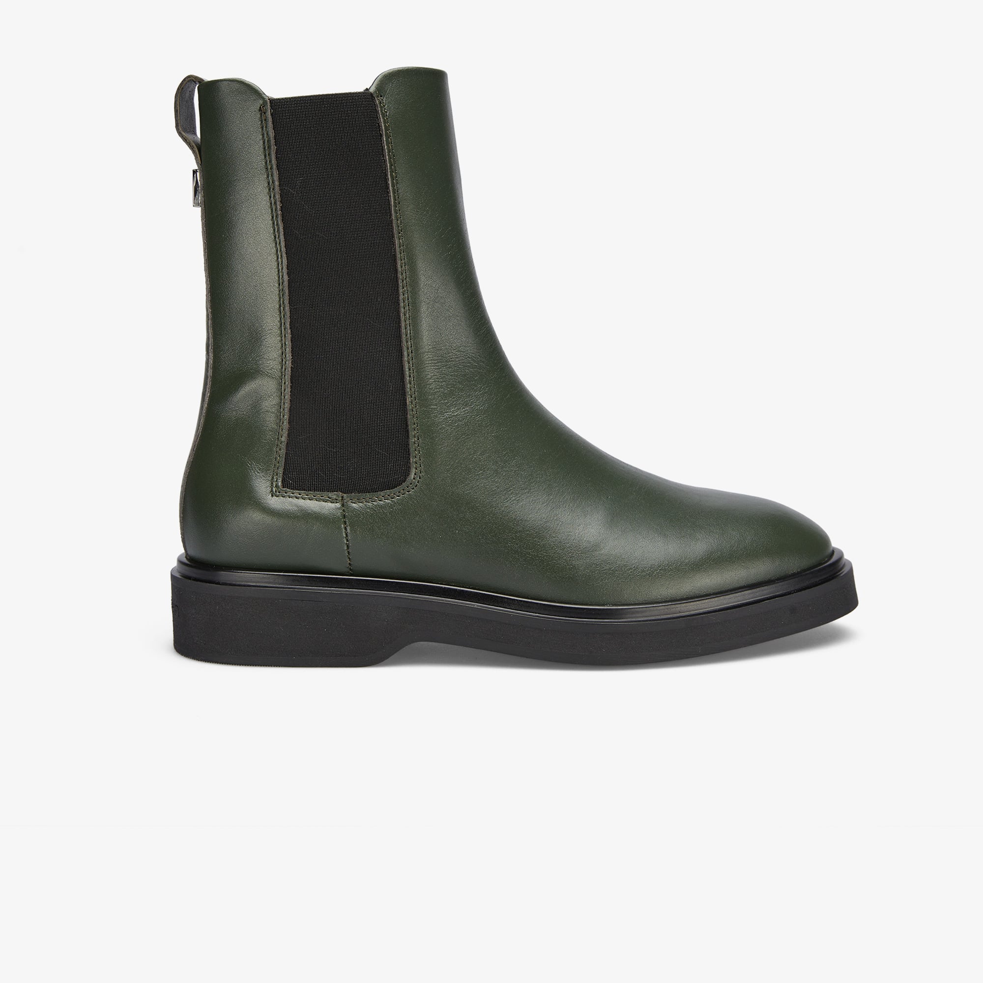  Calvin Klein Flat Chelsea Kadın Yeşil Yağmur Botu