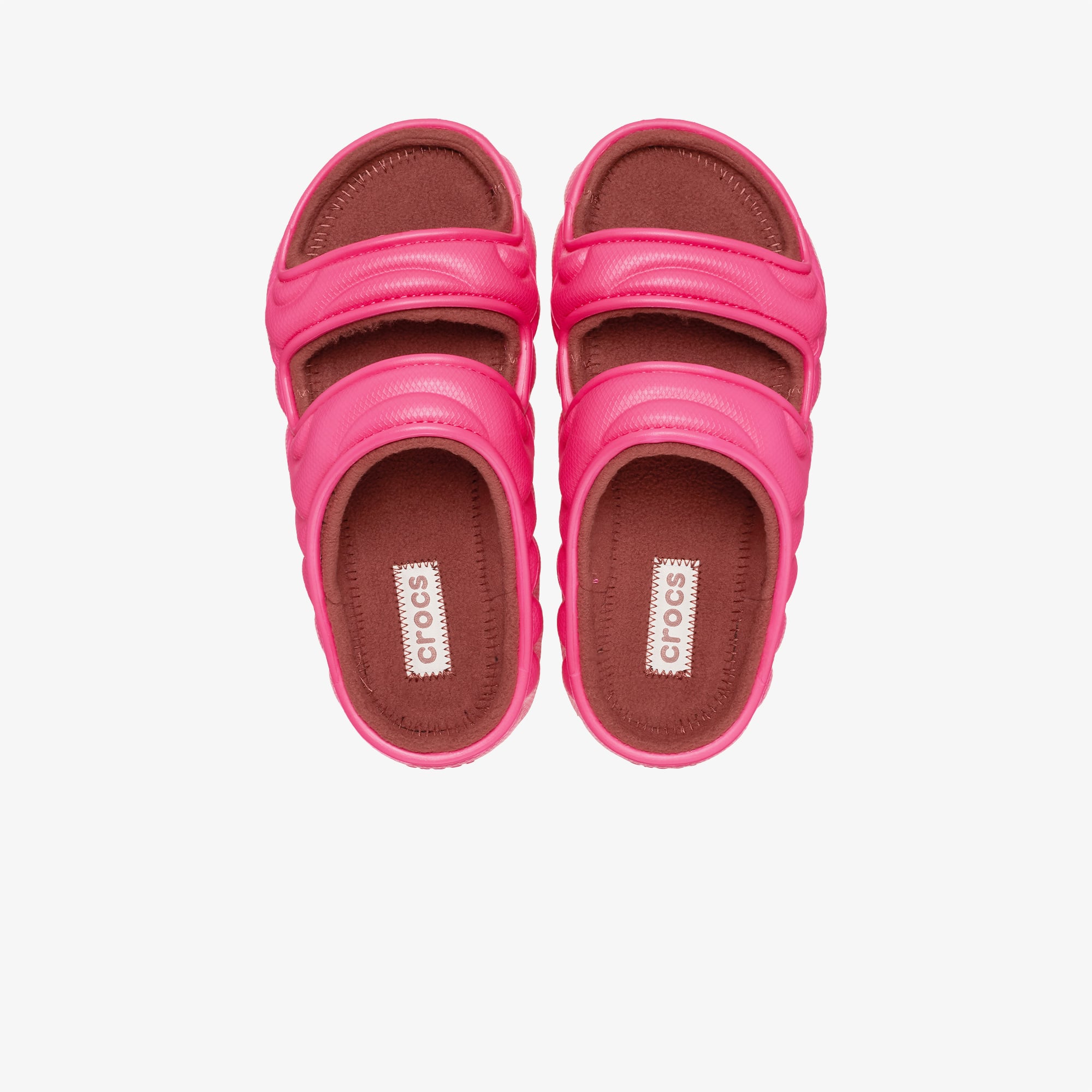 Crocs Crocs Classic Cozzzy Overpuff Sandal Unisex Pembe Terlik Sandalet & Terlik | FashFed Pembe - 5. görsel