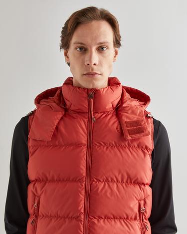  GANT Erkek Kırmızı Kapüşonlu Yelek