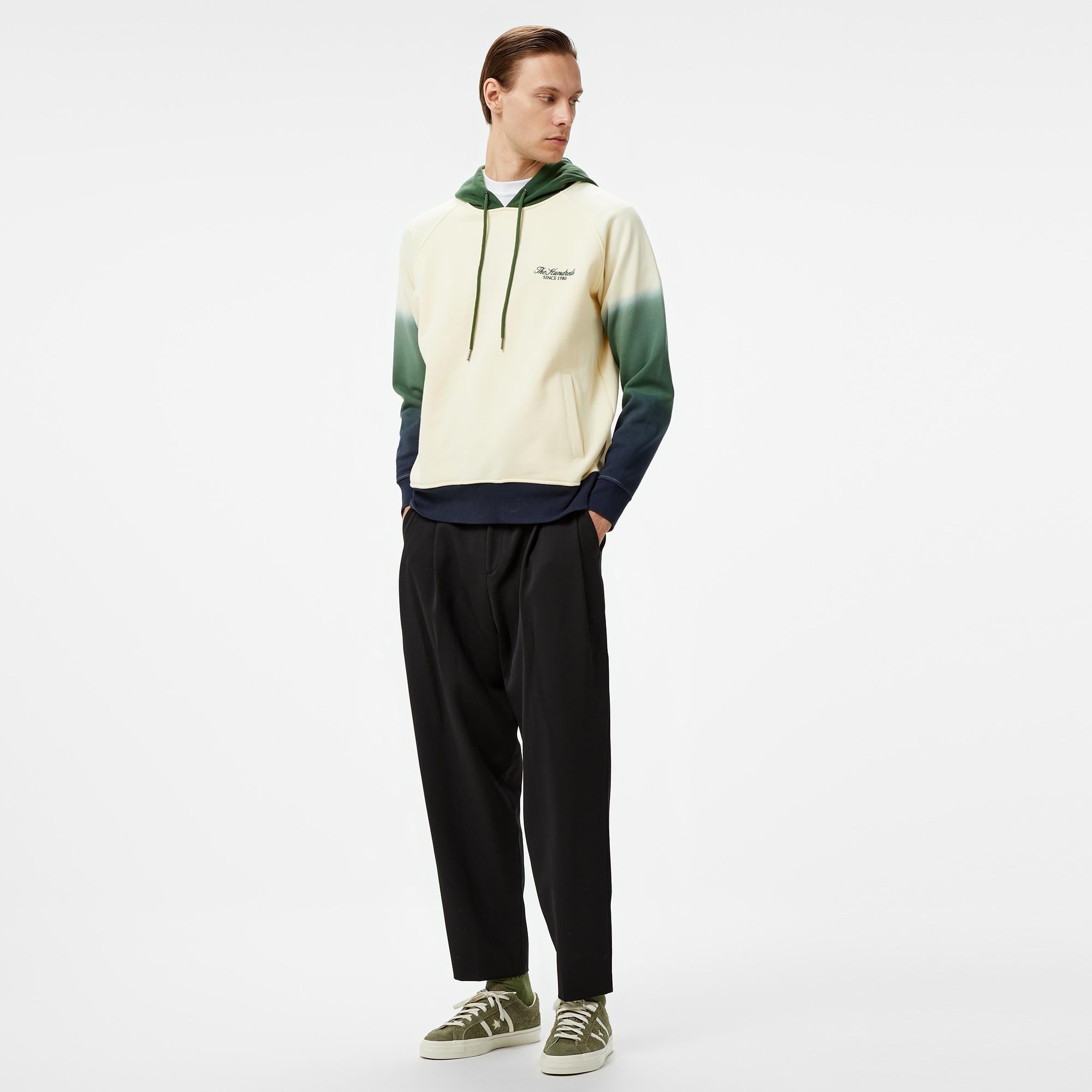 The Hundreds Gradient Pullover Erkek Beyaz Sweatshirt