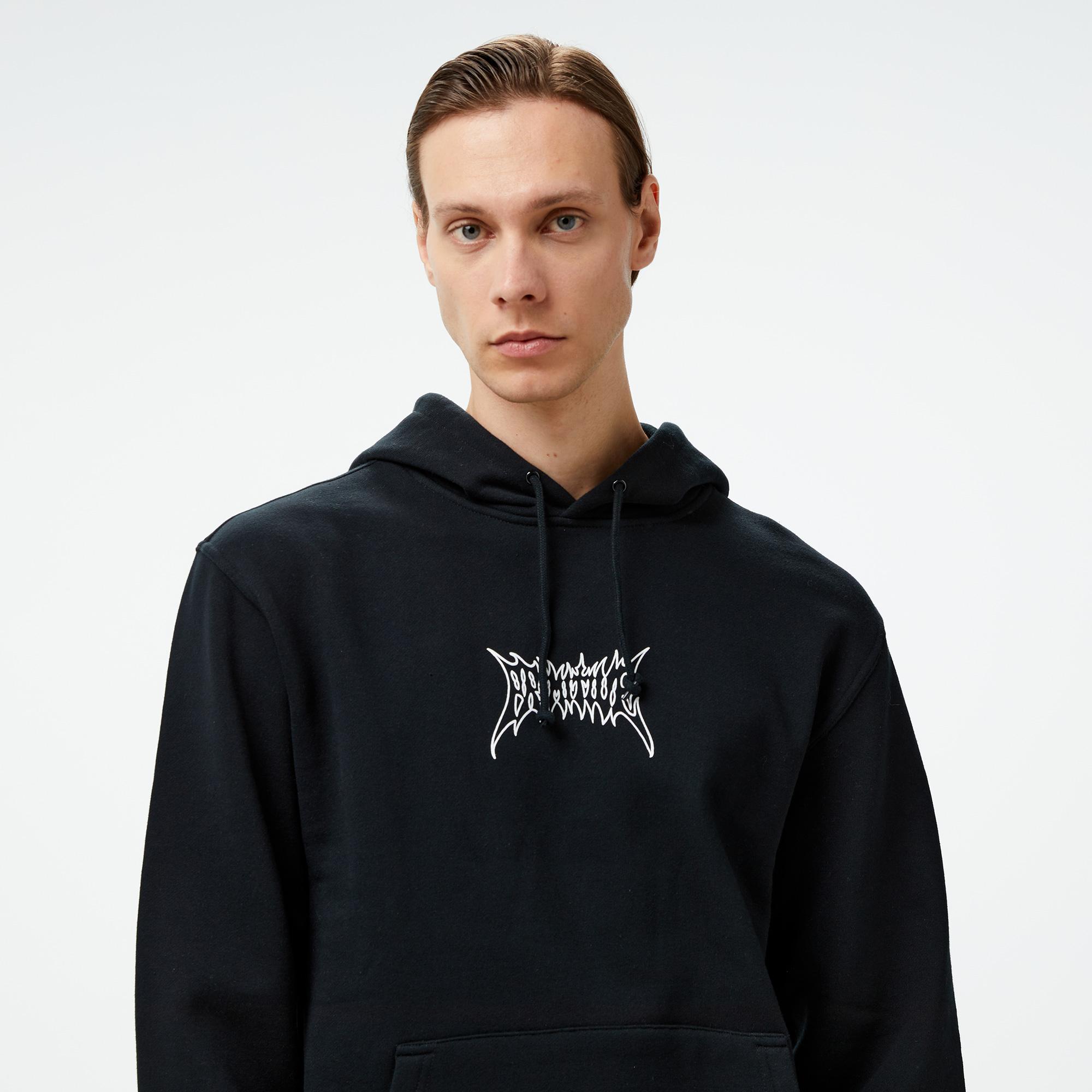 Primitive Fate Hw Hood Erkek Siyah Hoodie