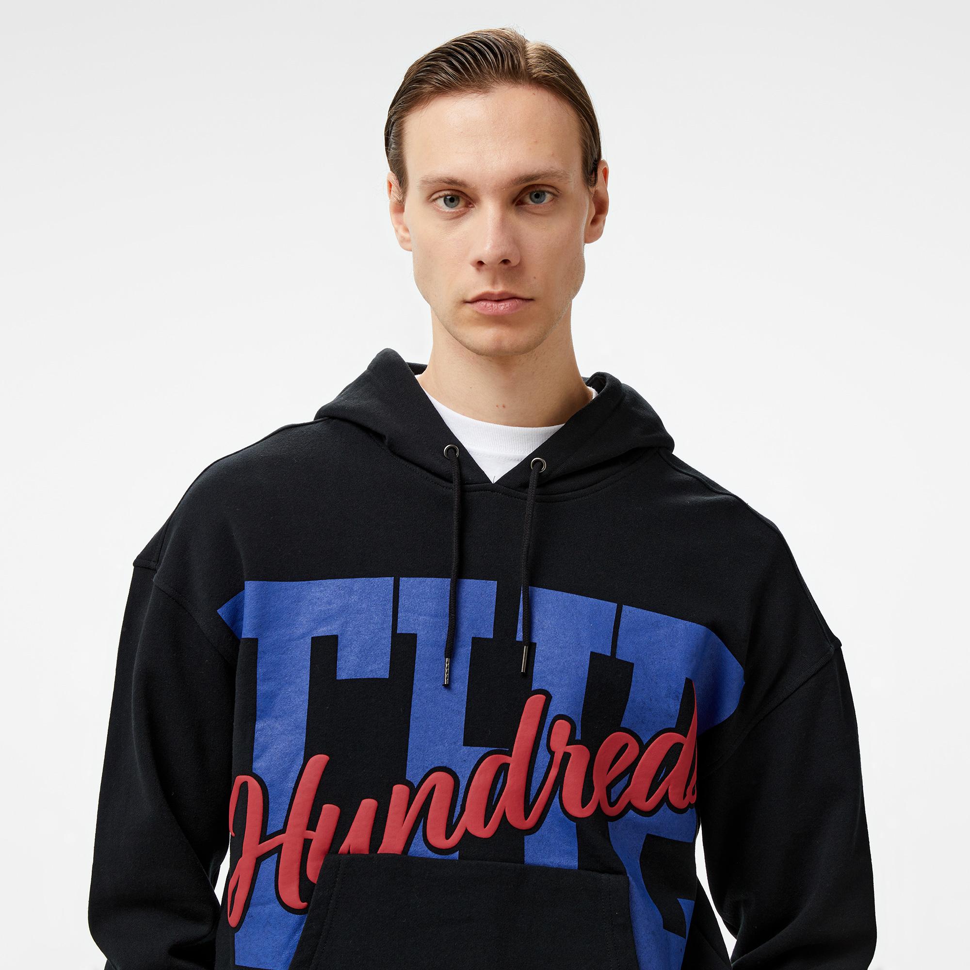 The Hundreds The Pullover Erkek Beyaz Sweatshirt