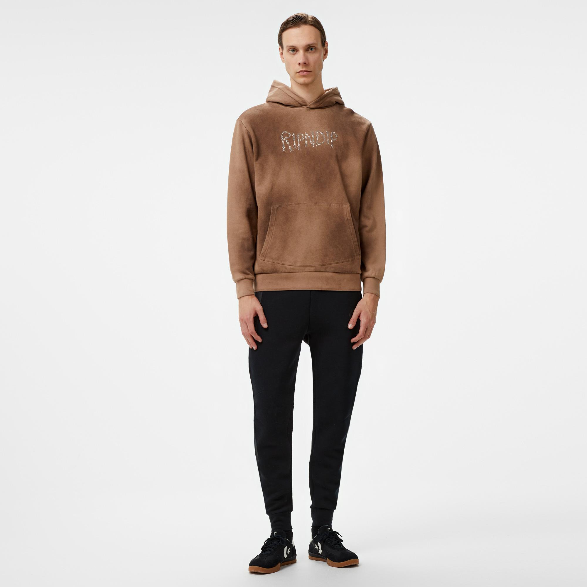 Ripndip Keep Out Erkek Kahverengi Sweatshirt