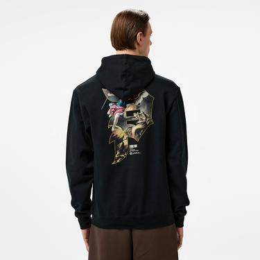  Primitive Courage Erkek Siyah Hoodie