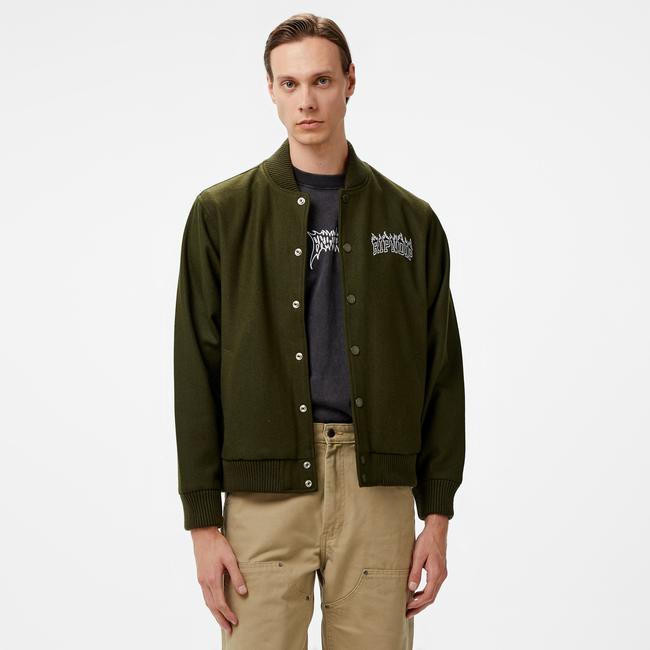  Rip N Dip Fire Spirit Varsity Erkek Yeşil Ceket