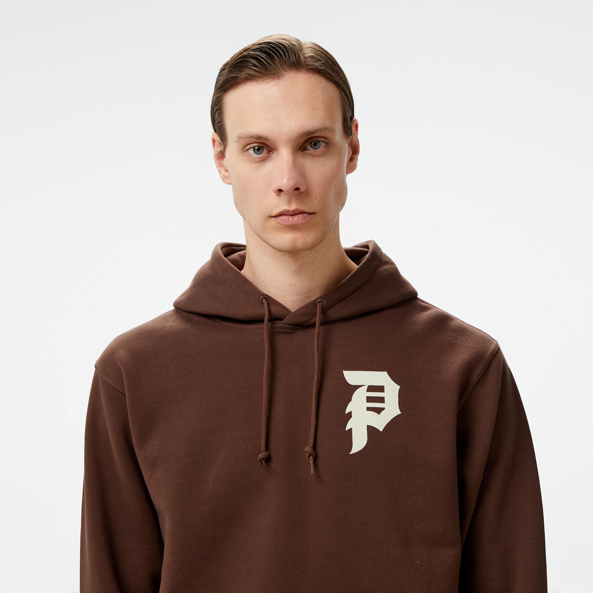 Primitive Courage Hood Erkek Kahverengi Hoodie