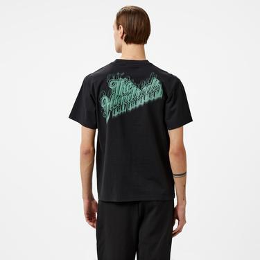  The Hundreds Blurred Slant Erkek Siyah T-Shirt