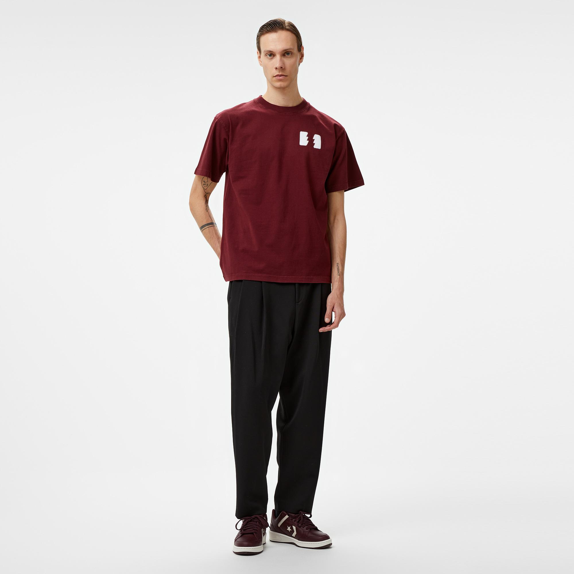 The Hundreds Society Kills Erkek Bordo T-Shirt