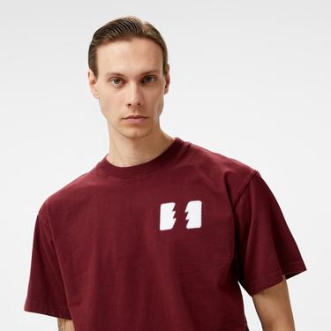  The Hundreds Society Kills Erkek Bordo T-Shirt