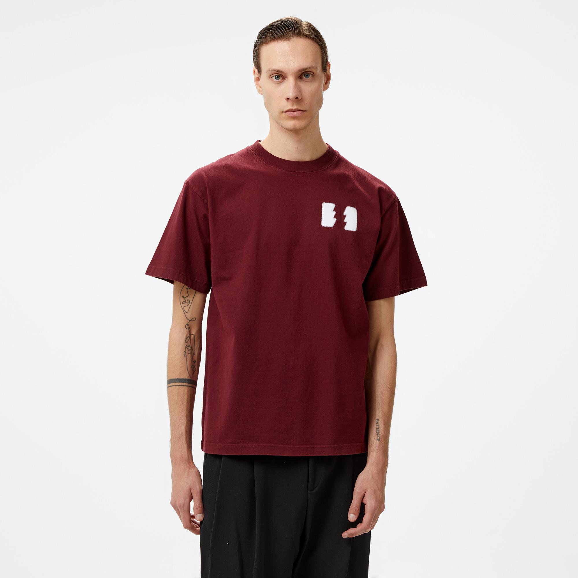 The Hundreds Society Kills Erkek Bordo T-Shirt