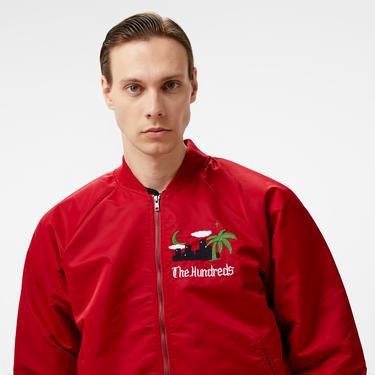  The Hundreds East Souvenir Erkek Kırmızı Ceket