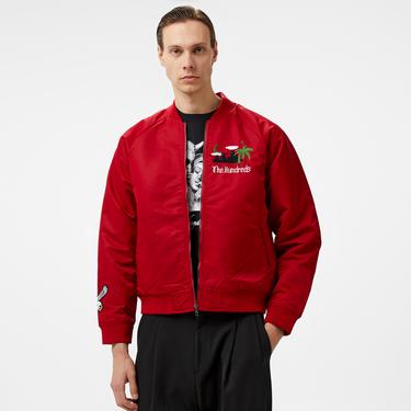  The Hundreds East Souvenir Erkek Kırmızı Ceket