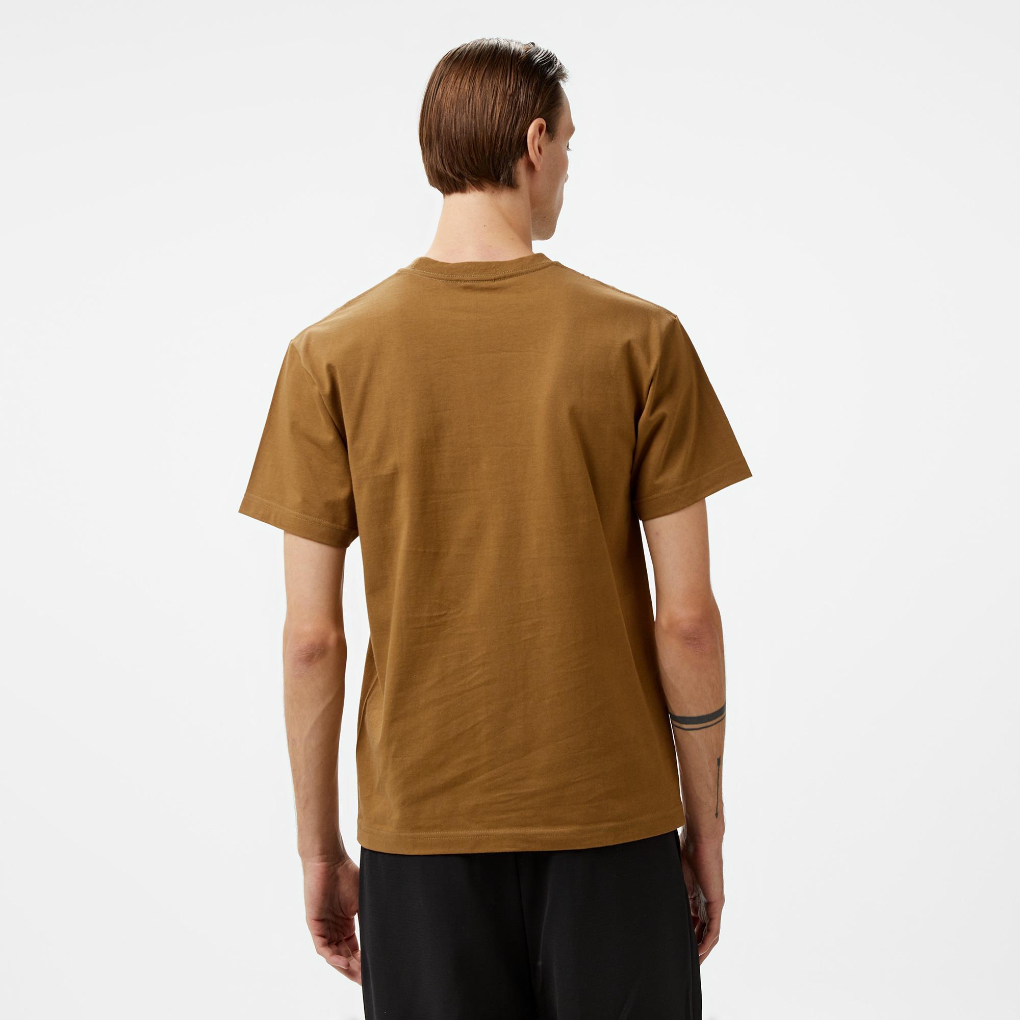 HUF Set Box S/S Erkek Kahverengi T-Shirt
