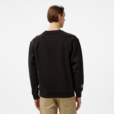  Primitive Passage Crewneck Erkek Siyah Sweatshirt