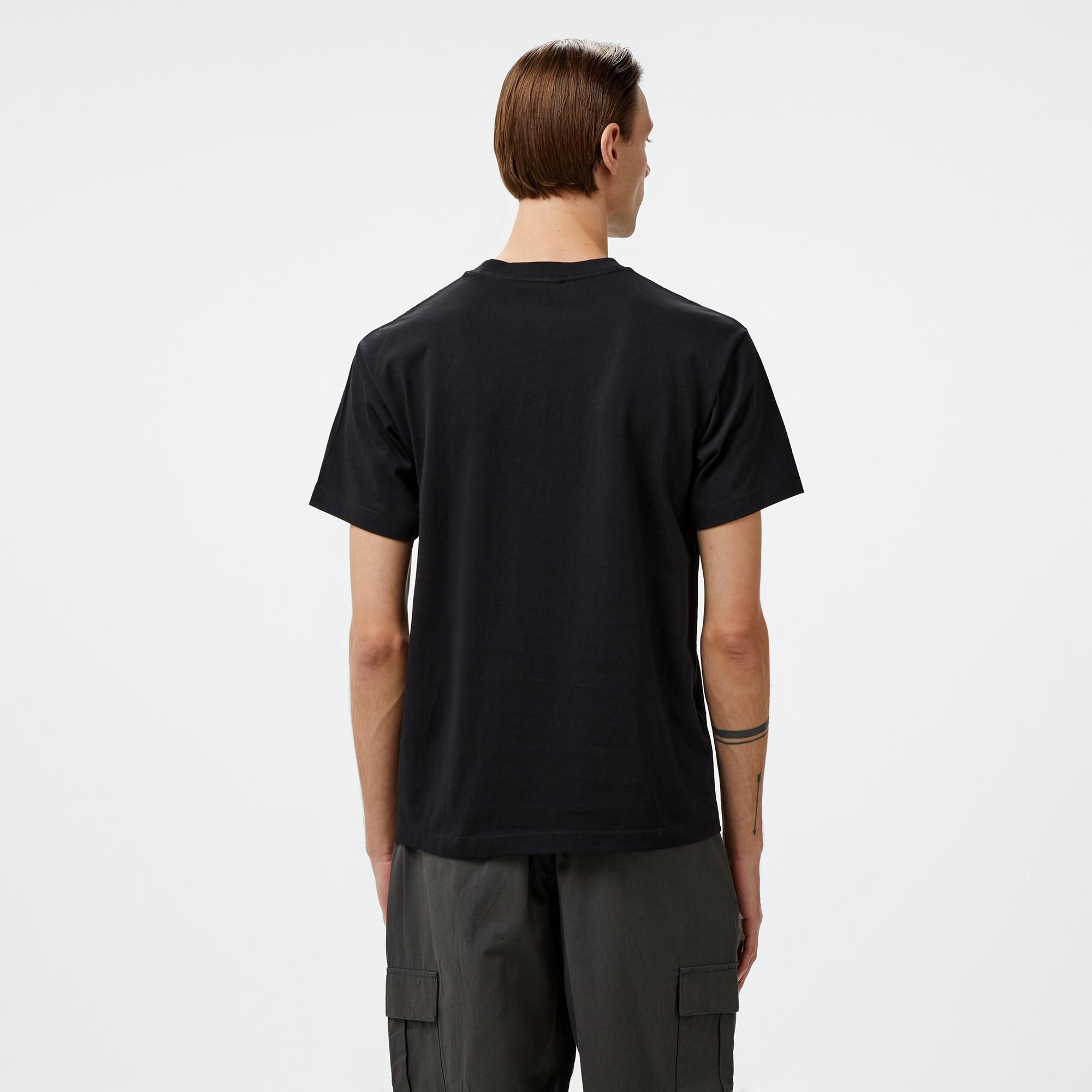 HUF Star Erkek Siyah T-Shirt