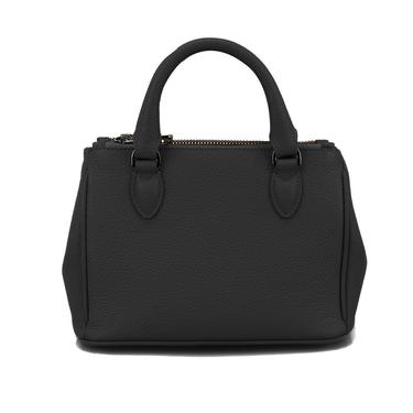  Fleur Siyah Kadın Deri El Çantası