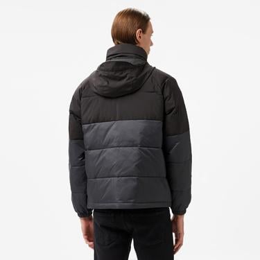  Tommy Hilfiger Jeans Vaıl Two Tone Puffer Erkek Siyah Ceket