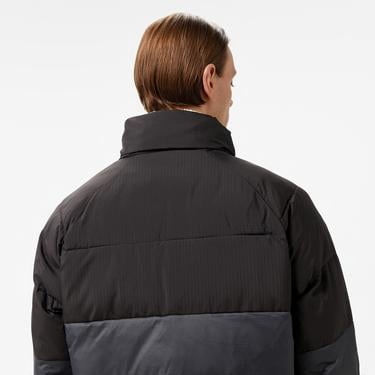  Tommy Hilfiger Jeans Vaıl Two Tone Puffer Erkek Siyah Ceket