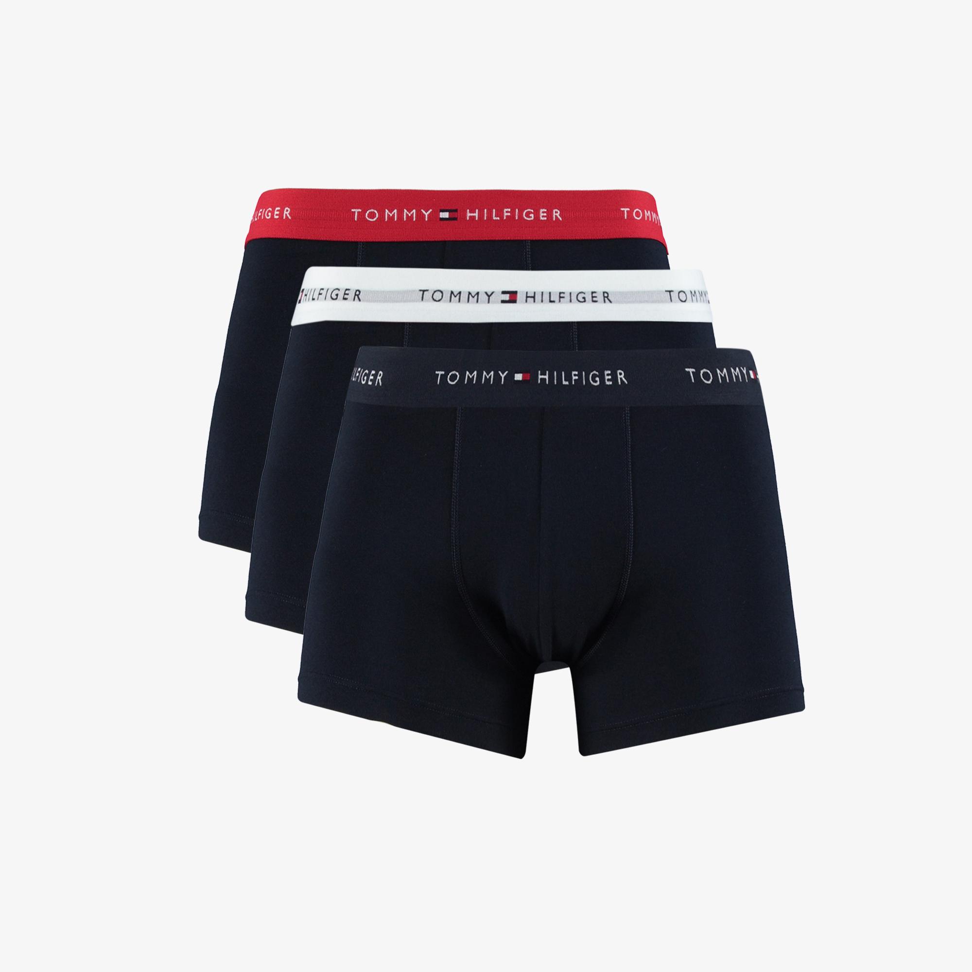 Tommy Hilfiger Trunk Erkek Siyah 3'lü Boxer