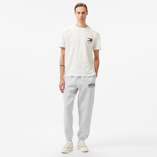  Tommy Hilfiger Jeans Varsitys Erkek Gri Eşofman Altı