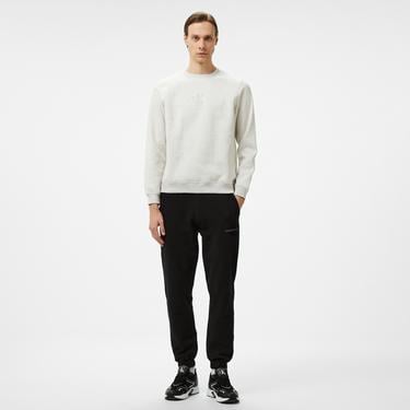  Calvin Klein Jeans Chenılle Monologo Sweatpant Erkek Siyah Eşofman Altı