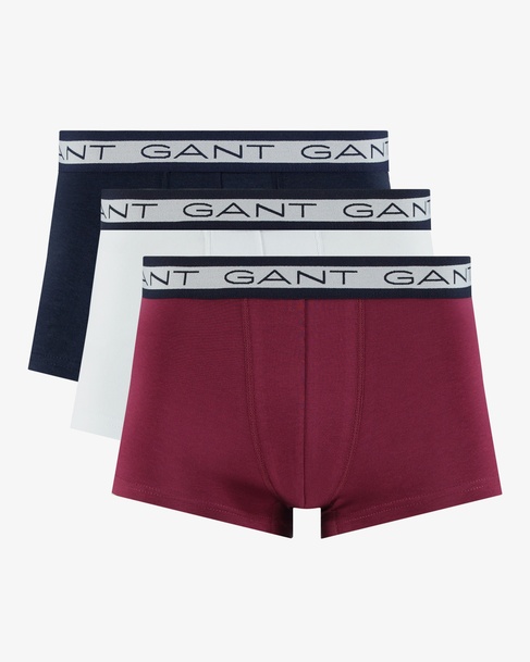  GANT Erkek Lacivert Slim Fit Logolu 3'lü Boxer