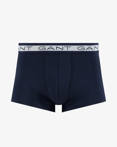  GANT Erkek Lacivert Slim Fit Logolu 3'lü Boxer