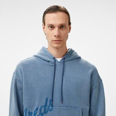  The Hundreds Washed Slant Pullover Erkek Lacivert Sweatshirt