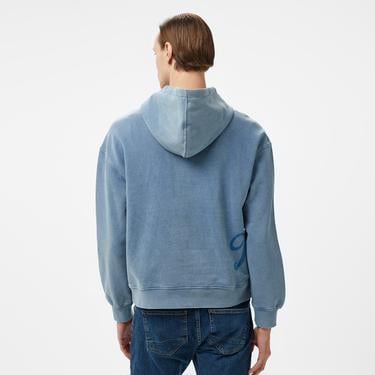  The Hundreds Washed Slant Pullover Erkek Lacivert Sweatshirt