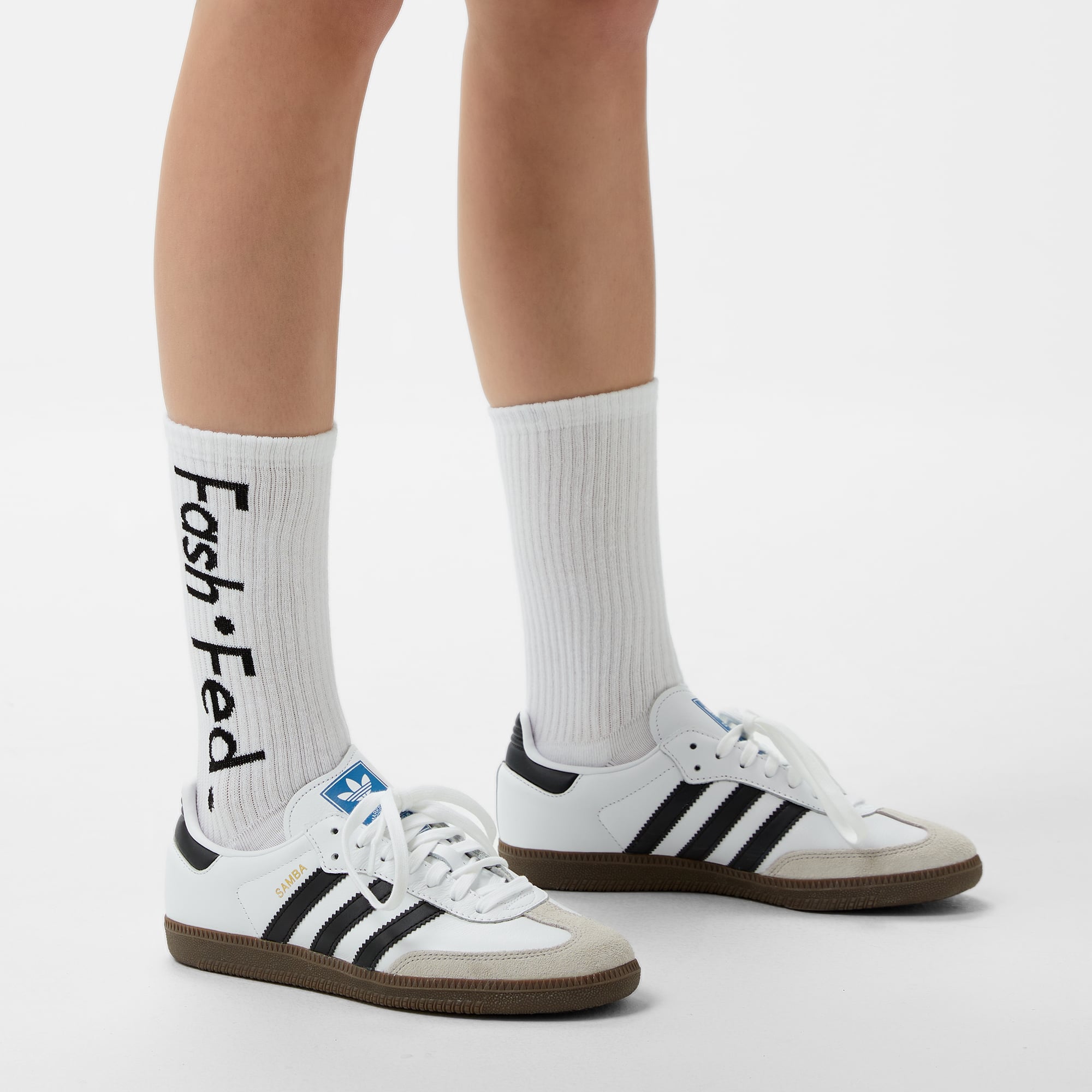  Fashfed Kadın Beyaz Çorap