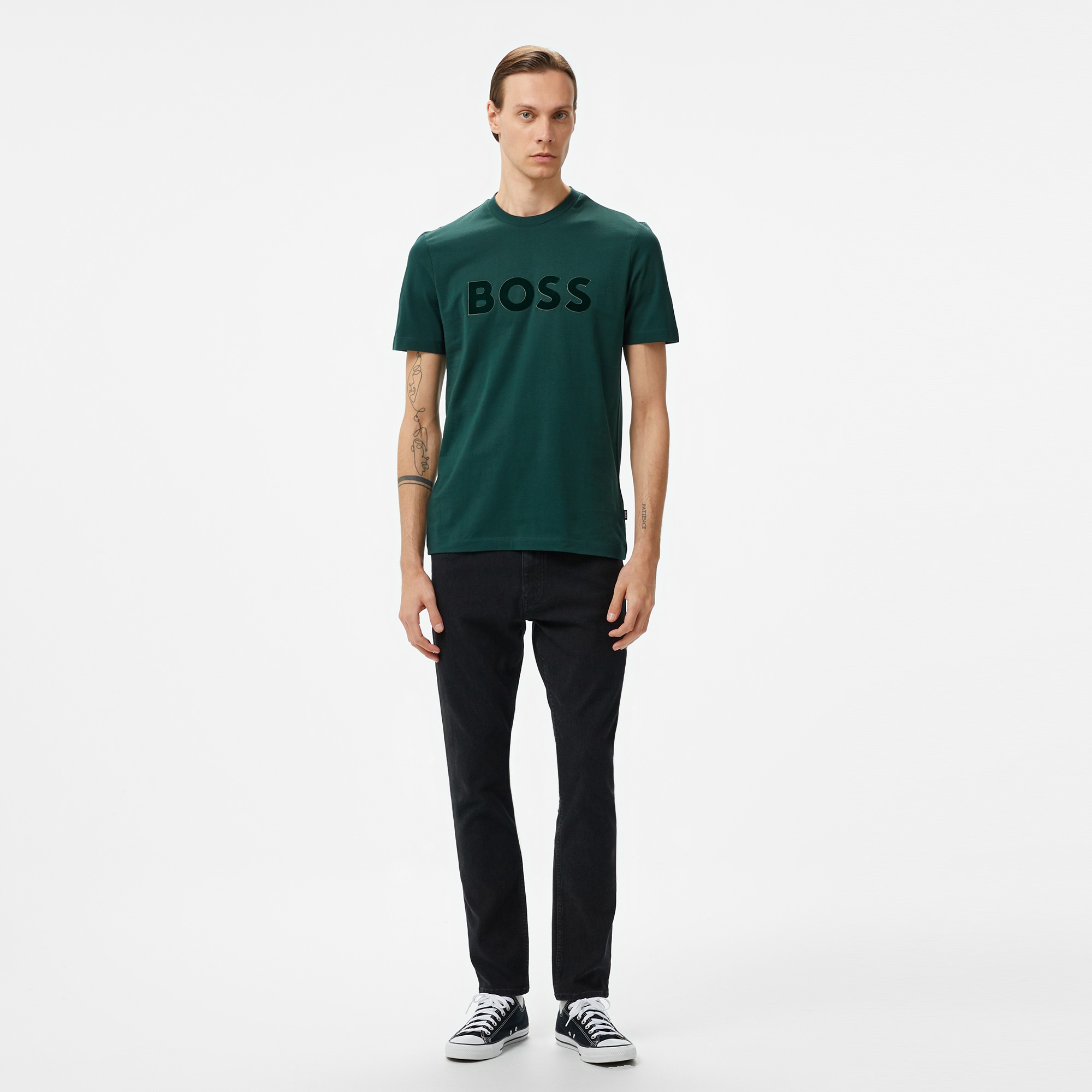 Boss C-Thompson 60 Erkek Yeşil T-Shirt