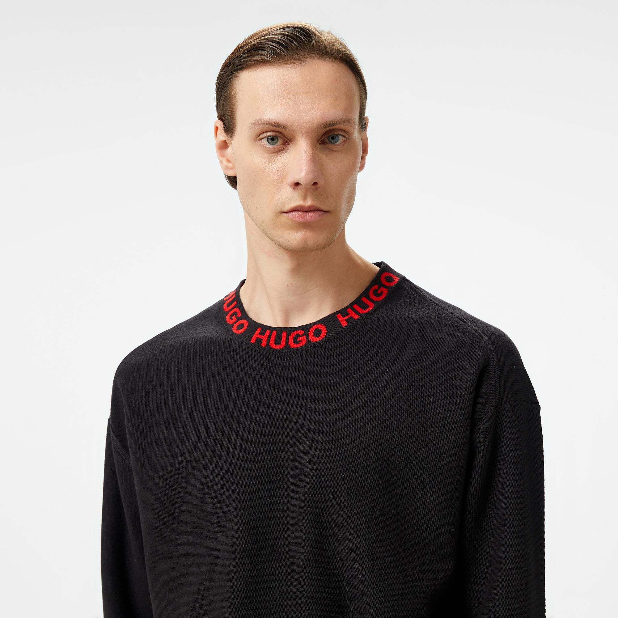 Hugo Smarlo Erkek Siyah Kazak