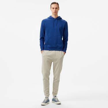  Boss Erkek Mavi Hoodie