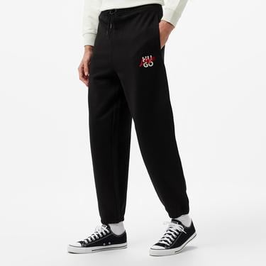  Hugo Dlogopante Erkek Siyah Eşofman Altı