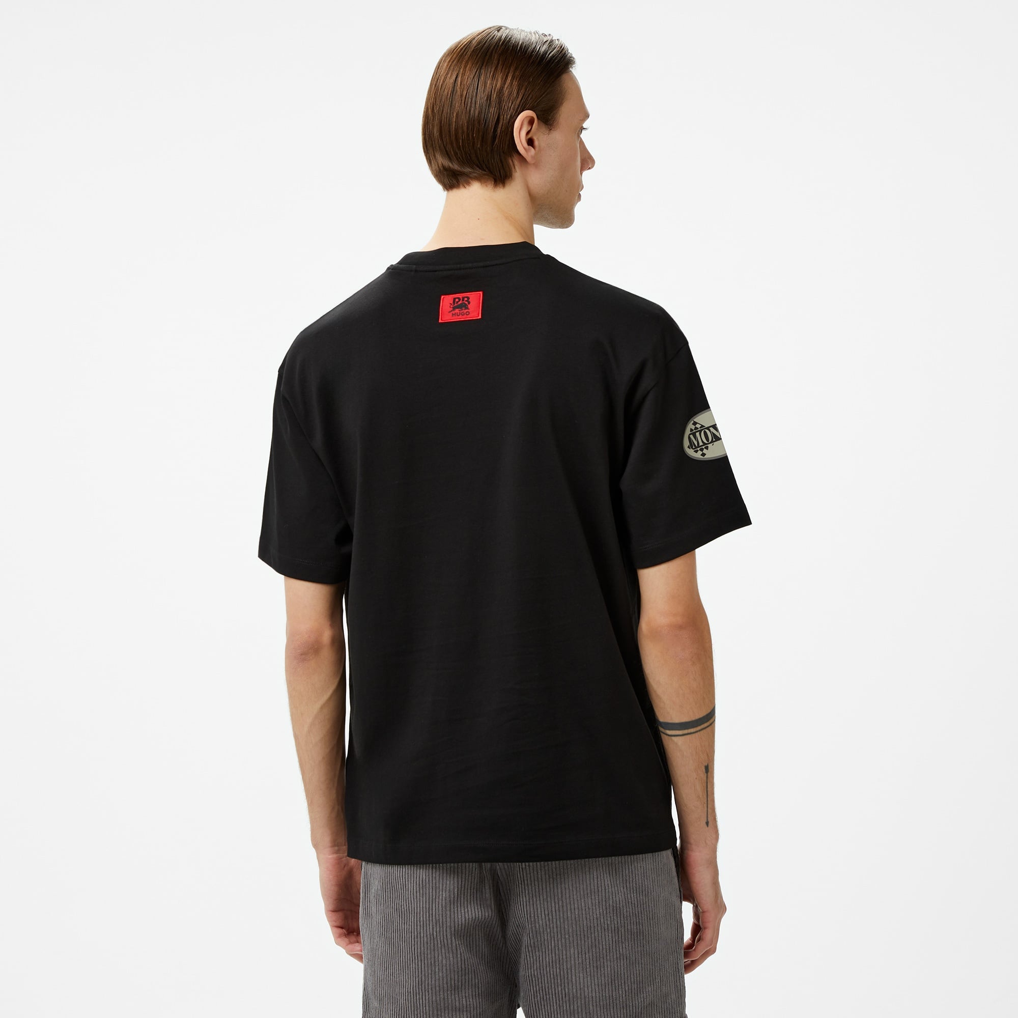 Hugo Druve Erkek Siyah T-Shirt