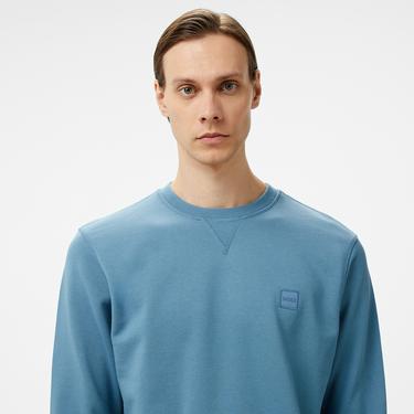  Boss Westart Erkek Mavi Sweatshirt