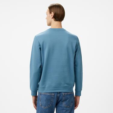  Boss Westart Erkek Mavi Sweatshirt