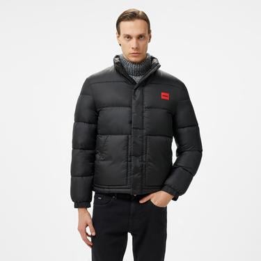  Hugo Balto 2411 Erkek Siyah Mont