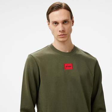  Hugo Diragol 212 Erkek Haki Sweatshirt