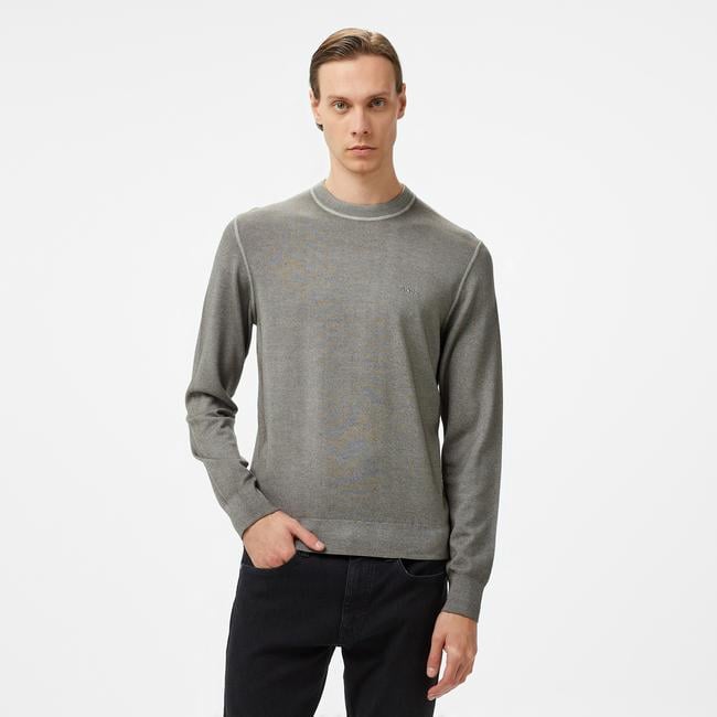  Boss Astefano Erkek Gri Kazak